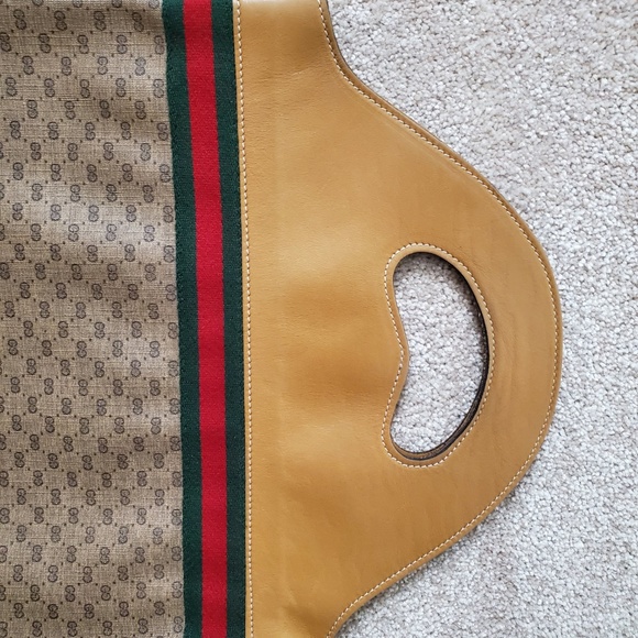 Vintage Gucci Tote Shopper Handbag - Picture 4 of 7